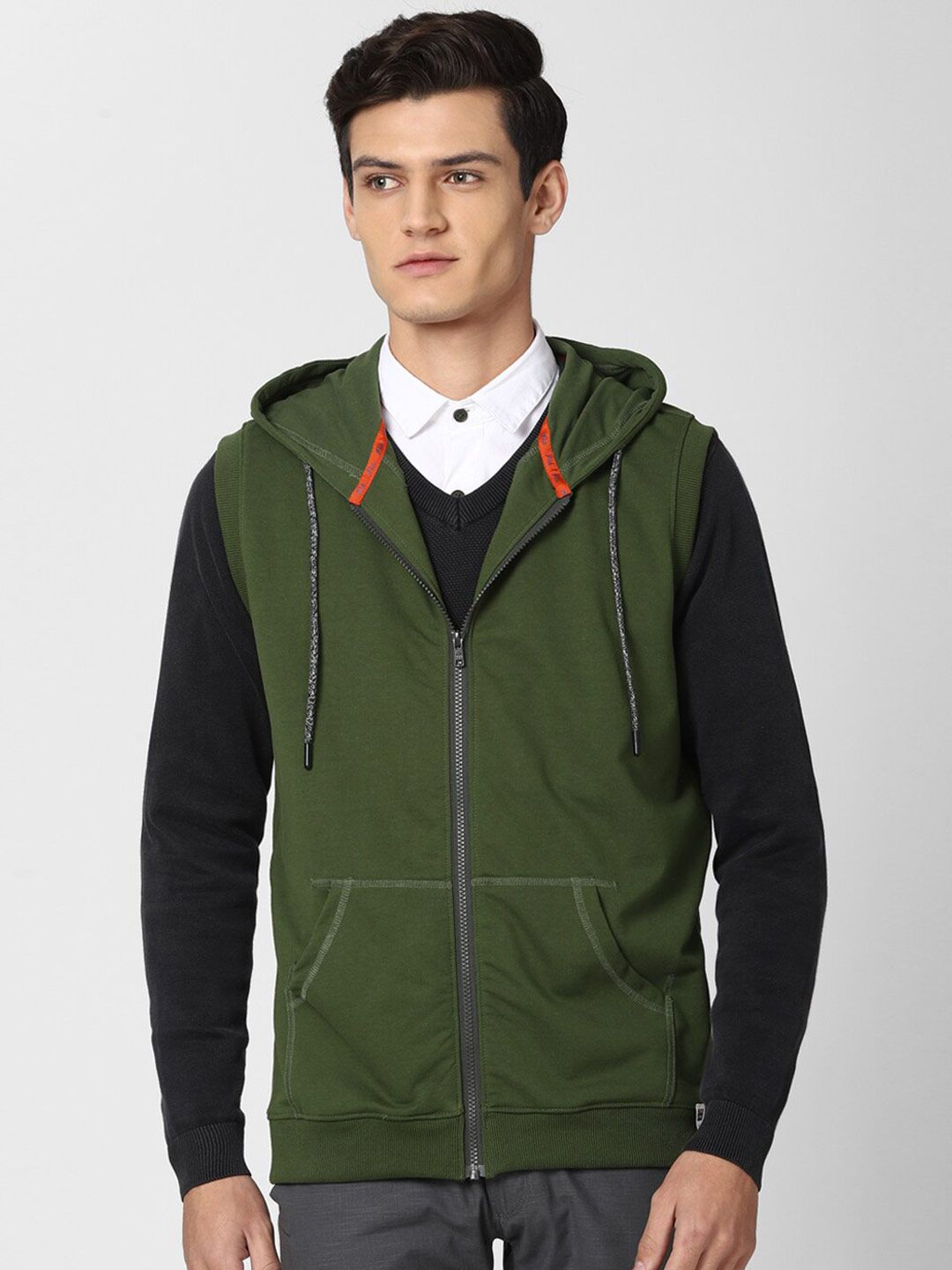 Peter england hooded online sweatshirt