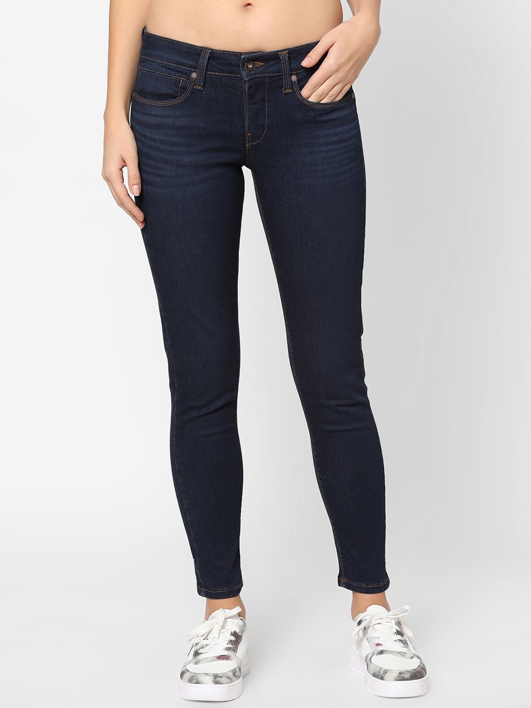 Pepe Jeans Women Blue Jeans Price in India