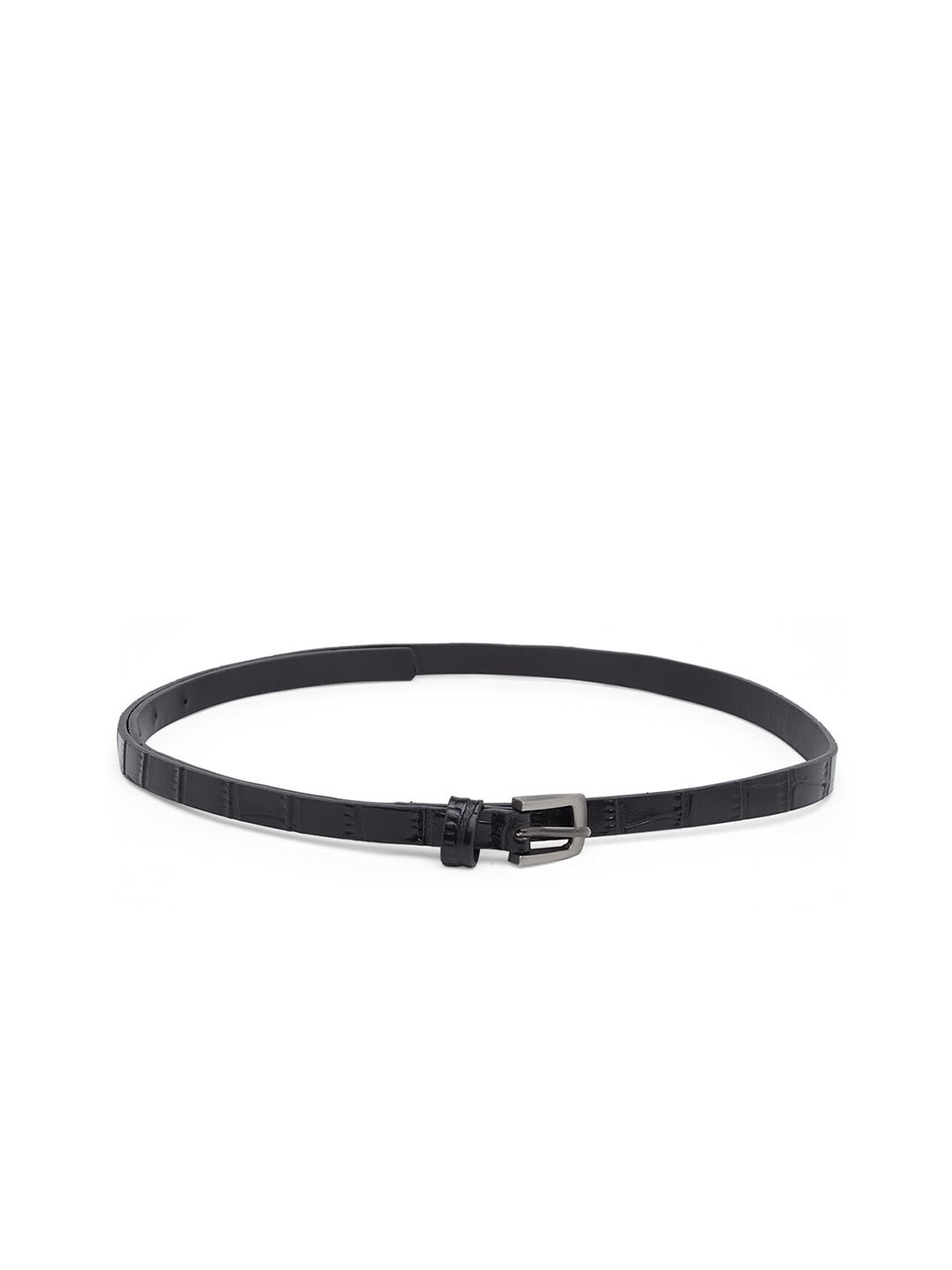 20Dresses Women Black Solid Slim Belt Price in India