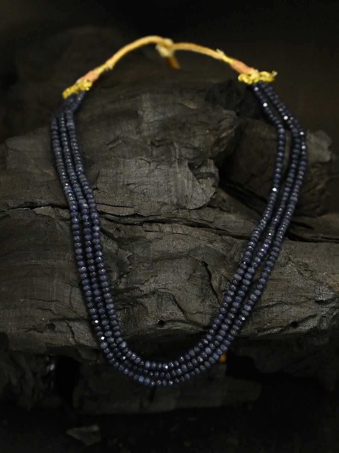justpeachy Blue Sapphire Necklace Price in India
