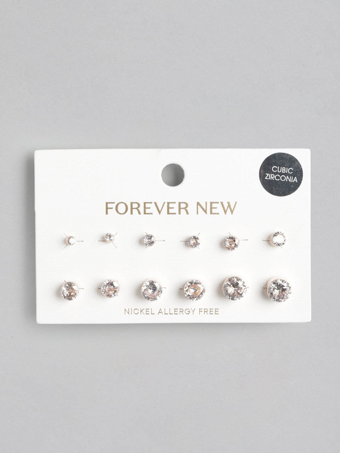 Forever New Pack of 6 Studs Price in India