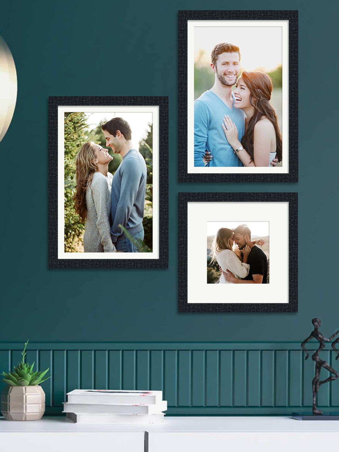 Art Street Set of 3 Black & White Photo Frames Price in India