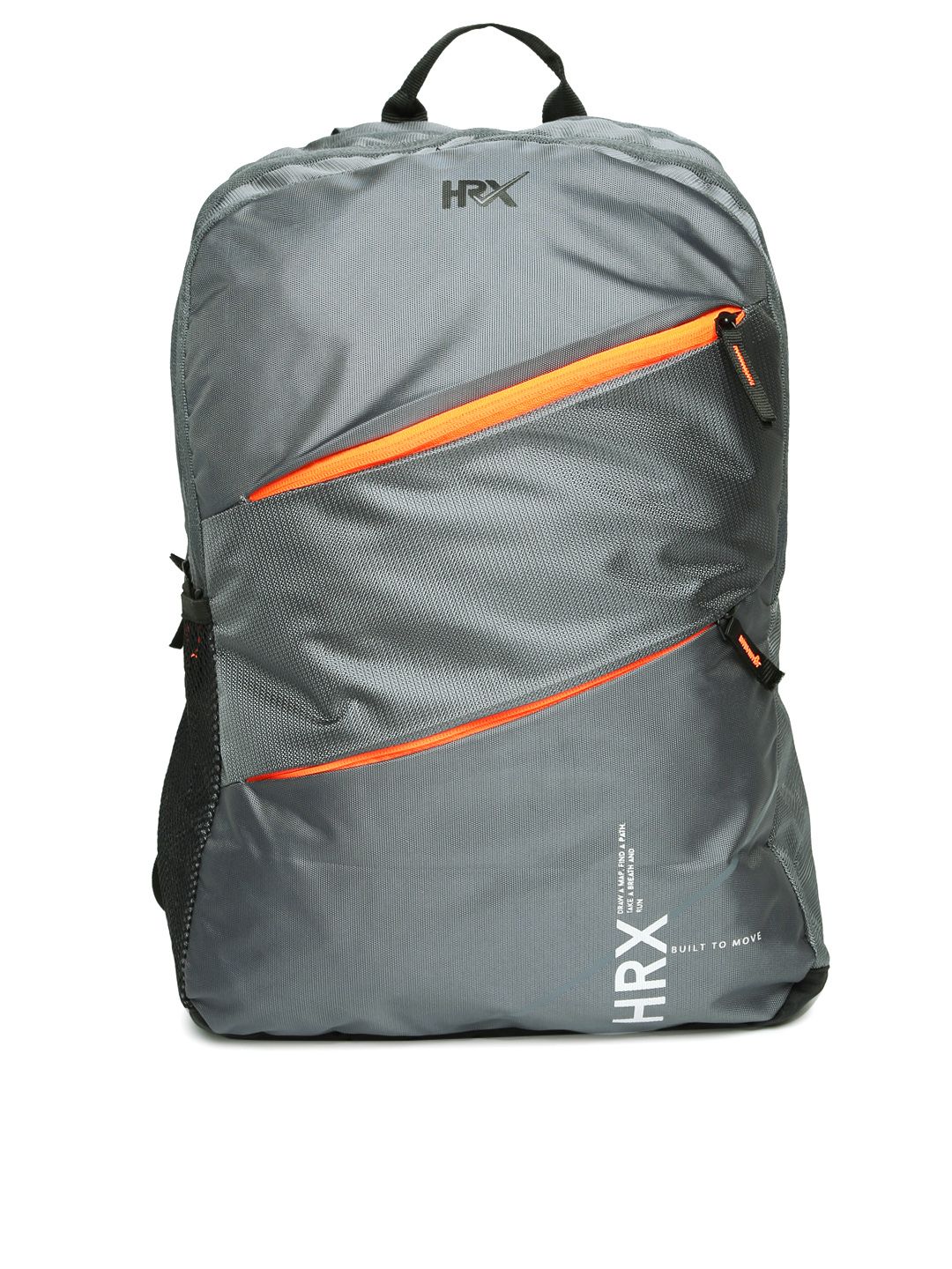HRX by Hrithik Roshan Unisex Grey Solid Multiutility Laptop Backpack Price in India