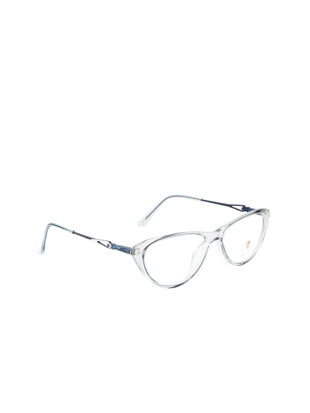 Ted Smith Women Blue Full Rim Cateye Frames TS-21005_C.BLU Price in India