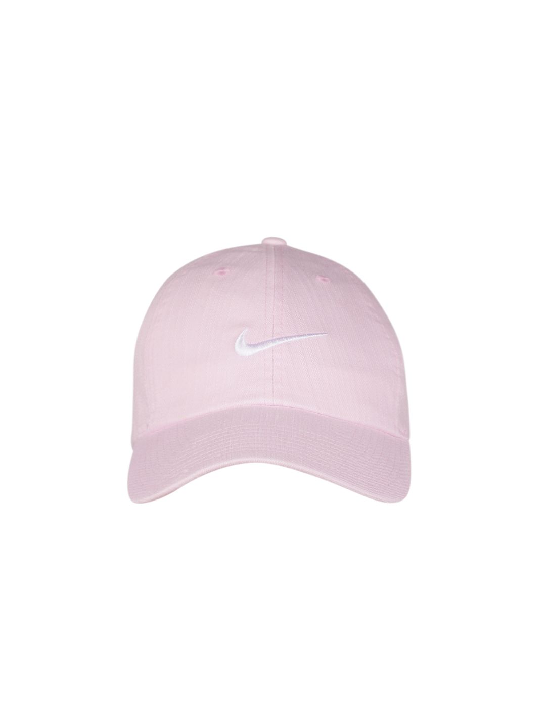 Nike Unisex Pink Solid Denim Baseball Cap Price in India