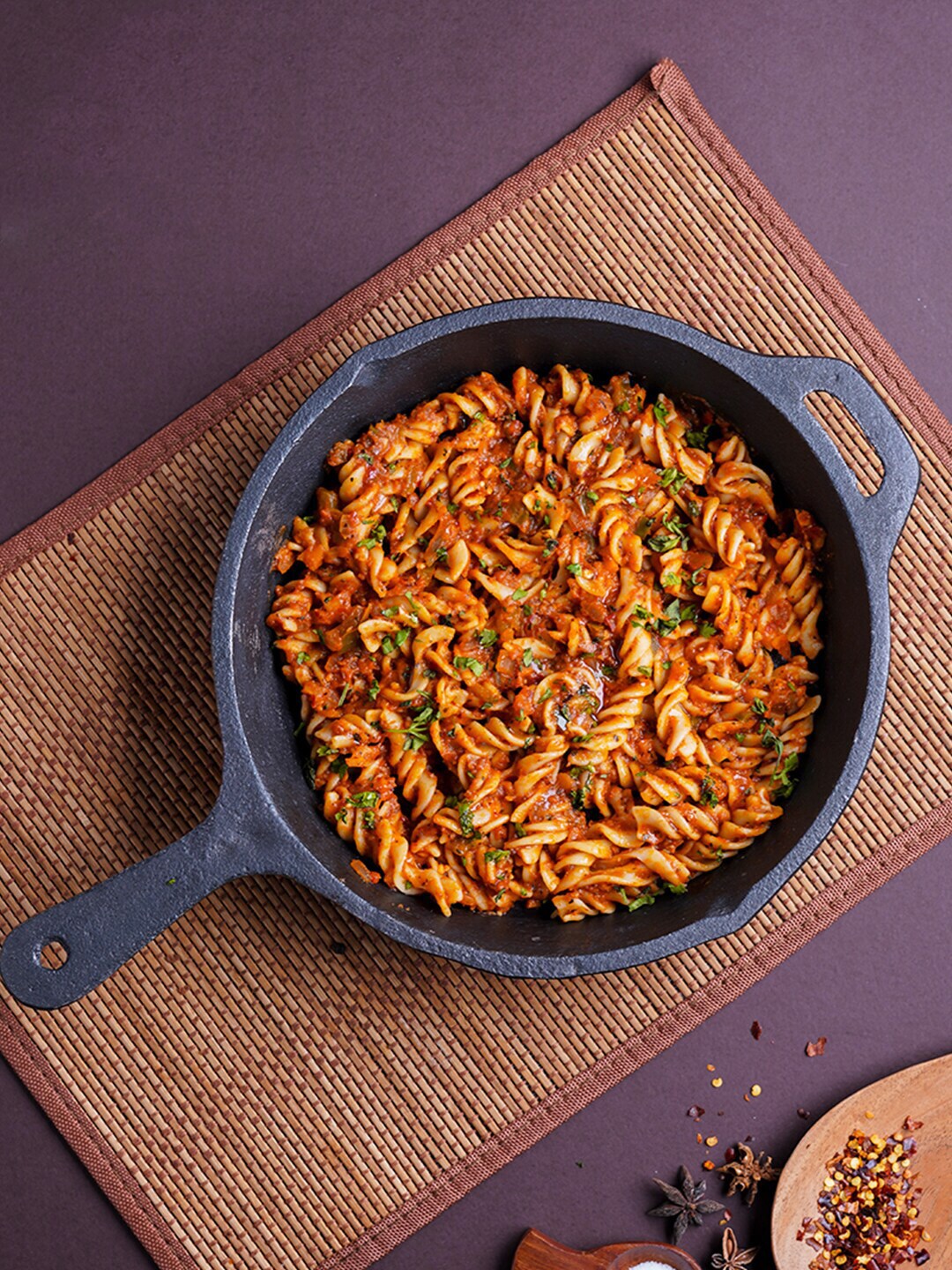 The Indus Valley Black Natural Cookware Pre-Seasoned Cast Iron Skillet Fry Pan Price in India