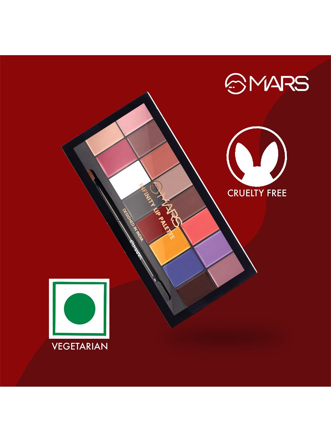 MARS Infinity Matte Lip Color Palette - 01 Price in India