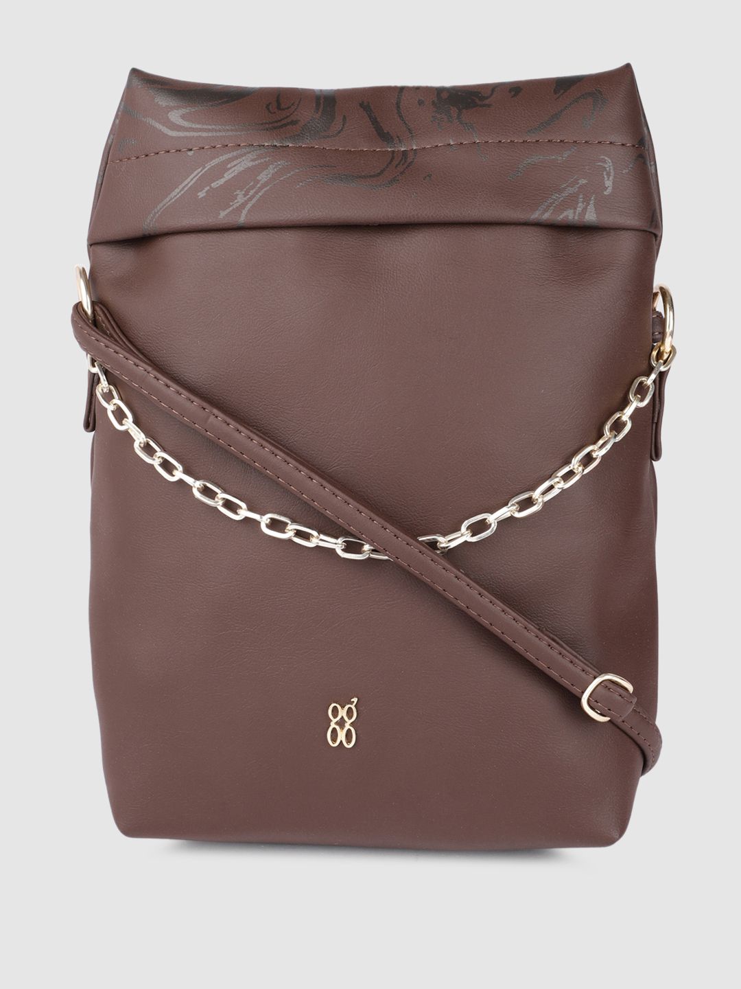 Baggit Brown Oversized Bucket Sling Bag Price in India