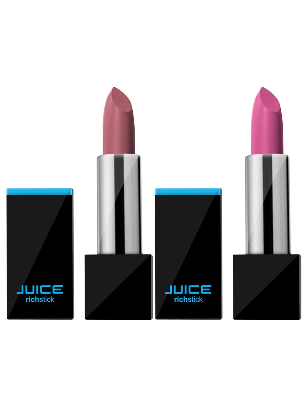 JUICE Set of 2 Richstick Lipsticks- Angelnude M-90 & Japanesemaple M-91 Price in India