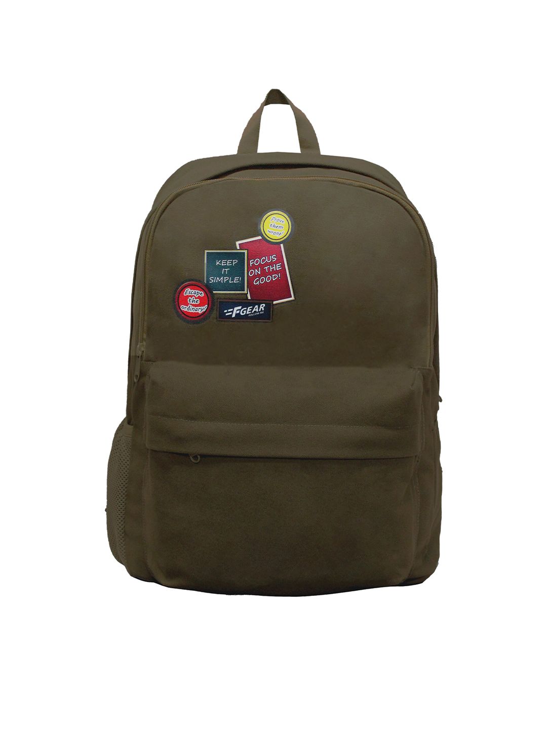 F Gear Unisex Green Backpack Price in India