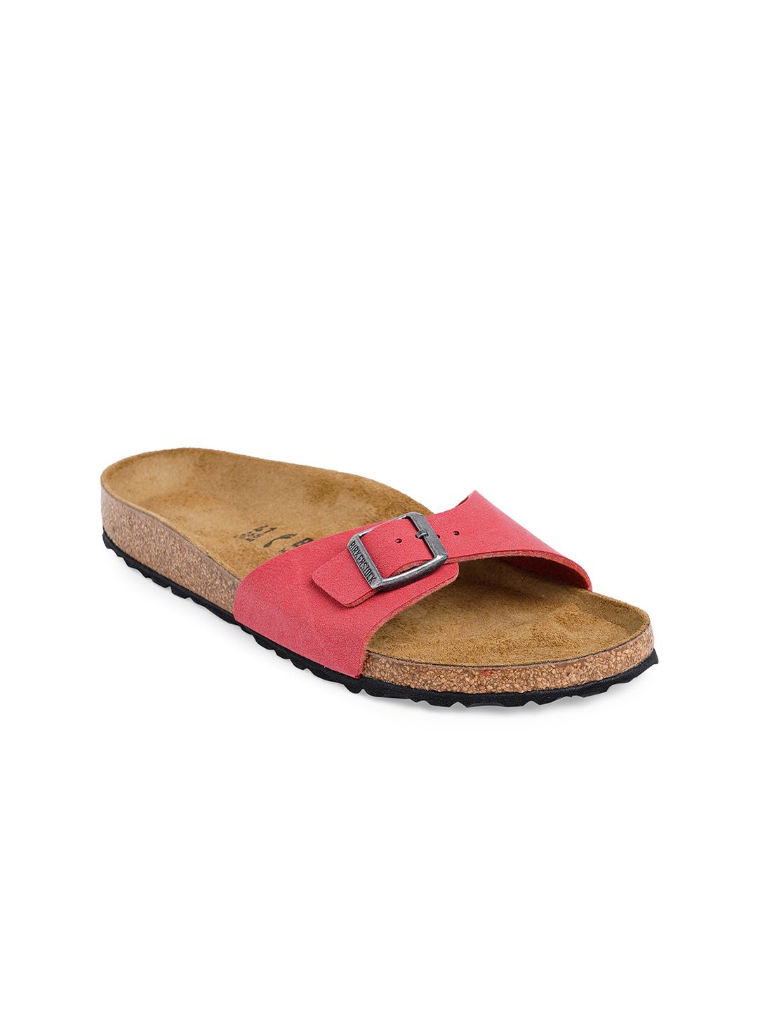 Birkenstock Unisex Scarlet Red Madrid Slide Sandals Price in India