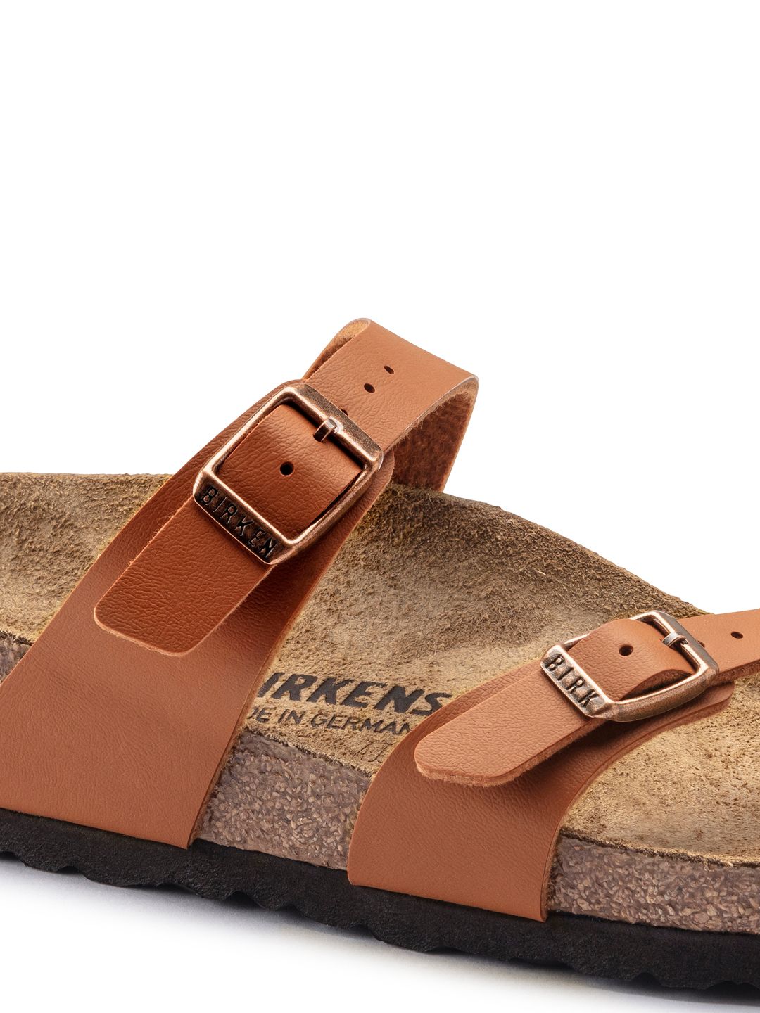 Buy Birkenstock Mayari Ginger Brown Regular Width Birko-Flor Thong
