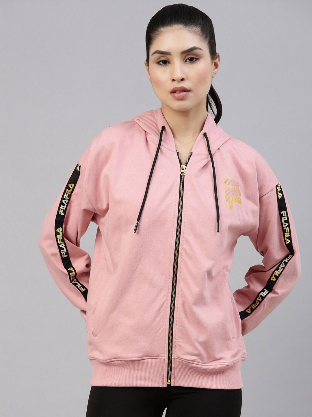 FILA Women Pink Sweatshirt Price in India