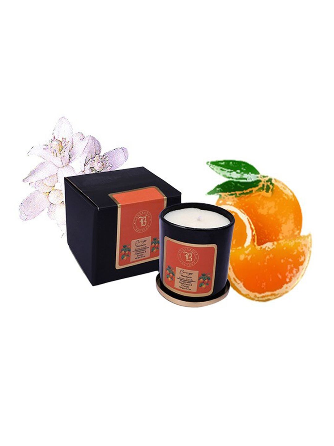 Fragrance & Beyond Orange Aromatherapy Energising Soy Candle Price in India