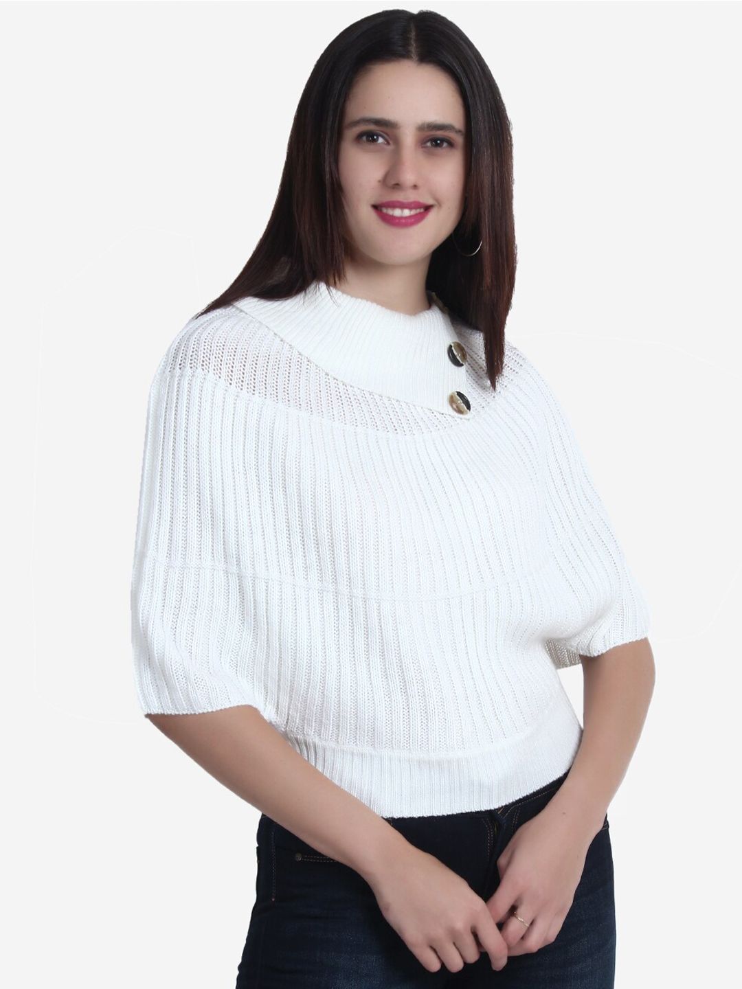 JoE Hazel Women White Pullover Price in India