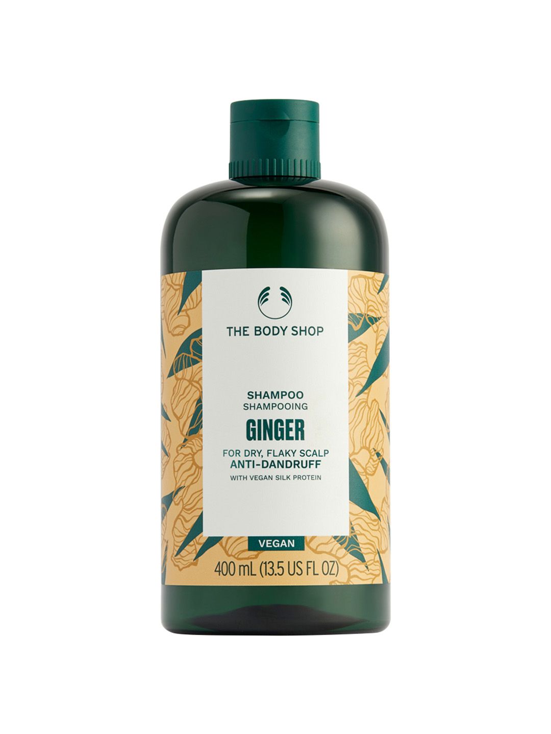 THE BODY SHOP Unisex Ginger Anti-Dandruff Sustainable Shampoo 400ml