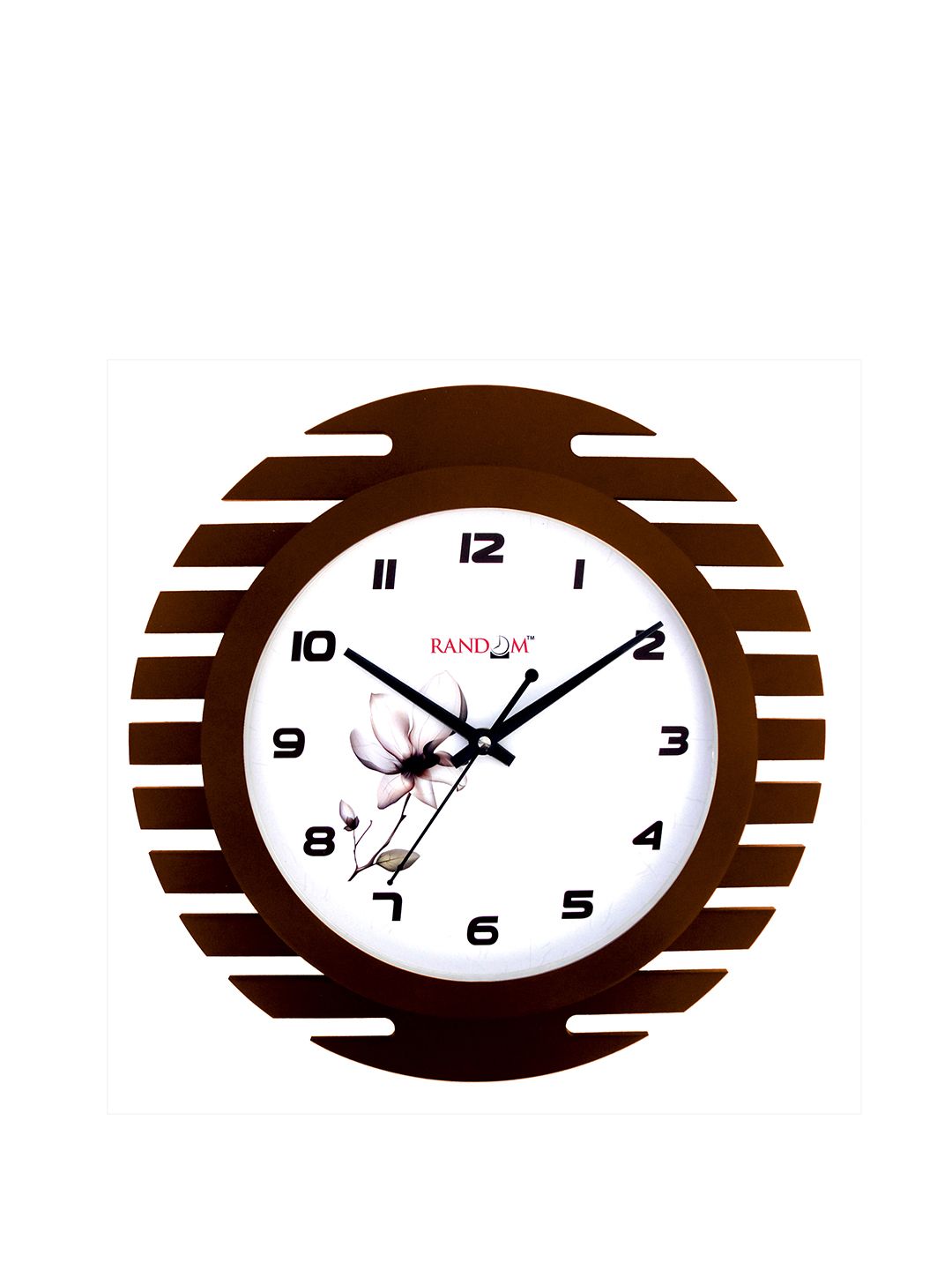 RANDOM White Dial Analogue 30.48 cm Wall Clock Price in India