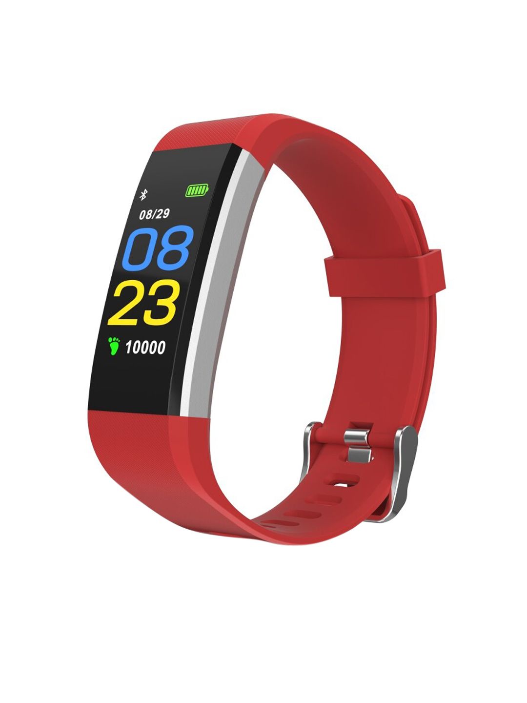 Portronics Red Solid Kronos X3 Smartwatch Price in India