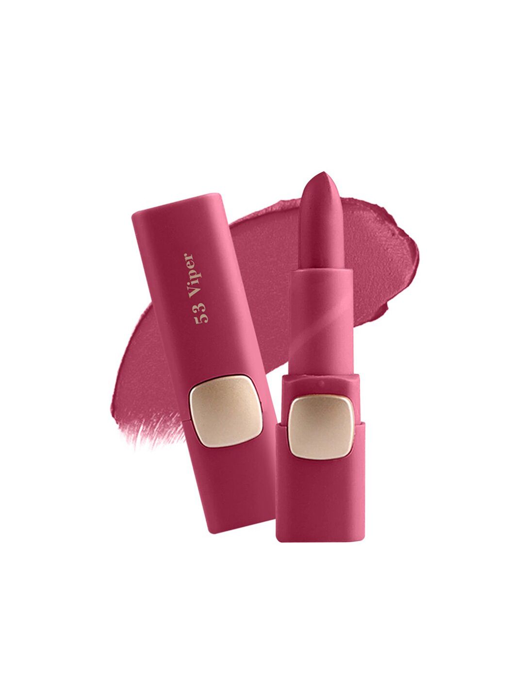 Miss Rose Pink Moisturizing Creamy Non Transfer Matte Lipstick 7301-043B 53 Price in India