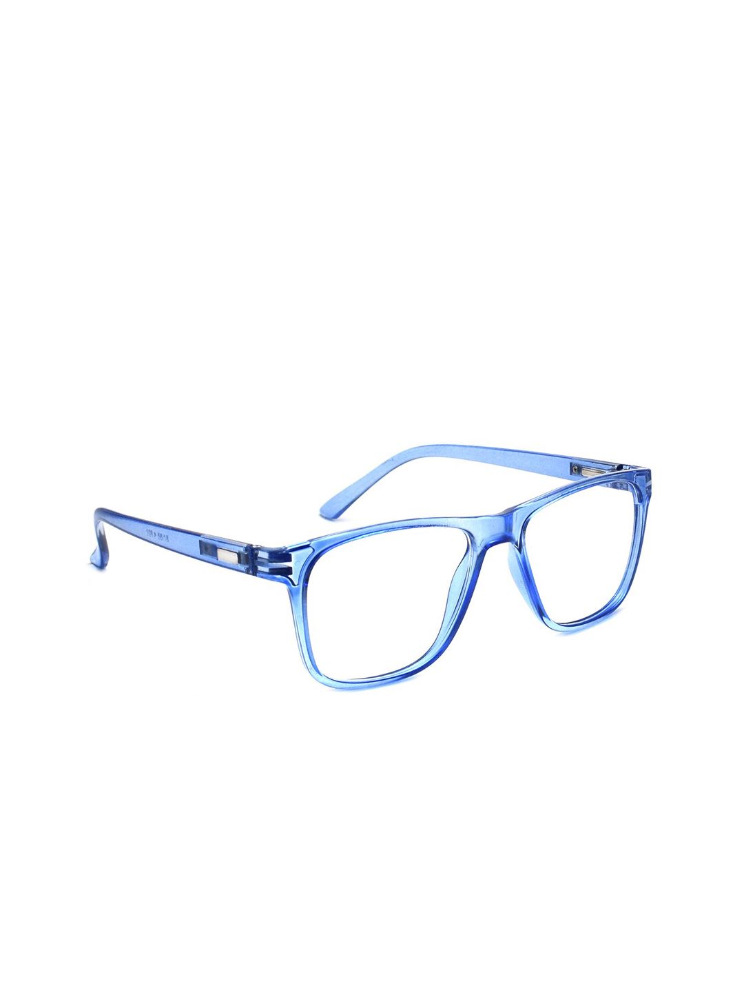 Peter Jones Eyewear Unisex Blue Full Rim Wayfarer Frames Price in India