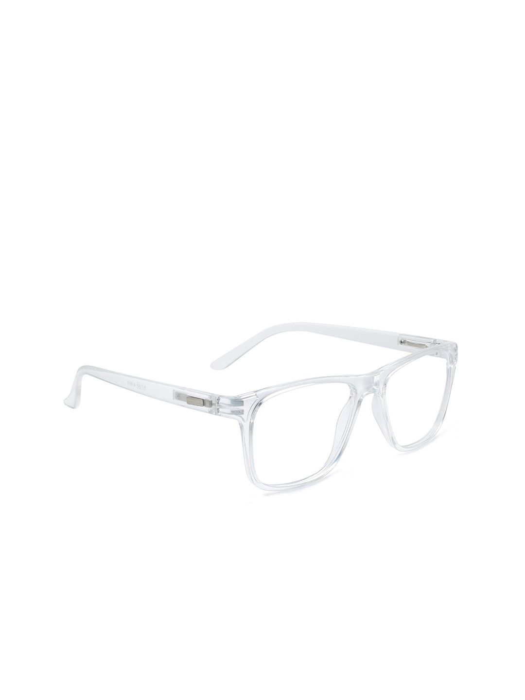 Peter Jones Eyewear Unisex Transparent Full Rim Wayfarer Frames M108T-Transparent Price in India
