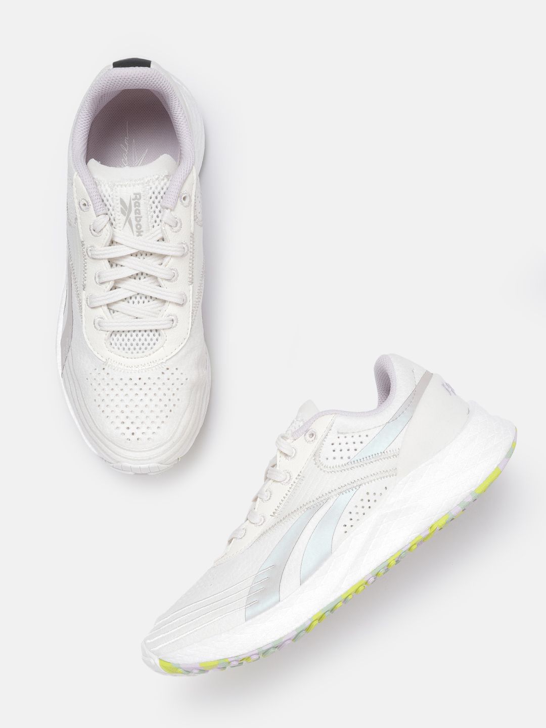 Reebok Women White Perforated Floatride Energy City Running Shoes Price in India