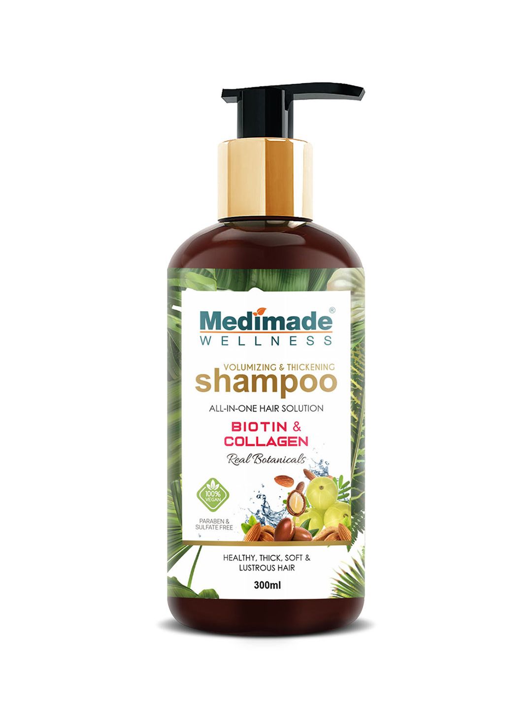 Medimade Volumizing & Thickening Shampoo with Biotin & Collagen 300 ml Price in India