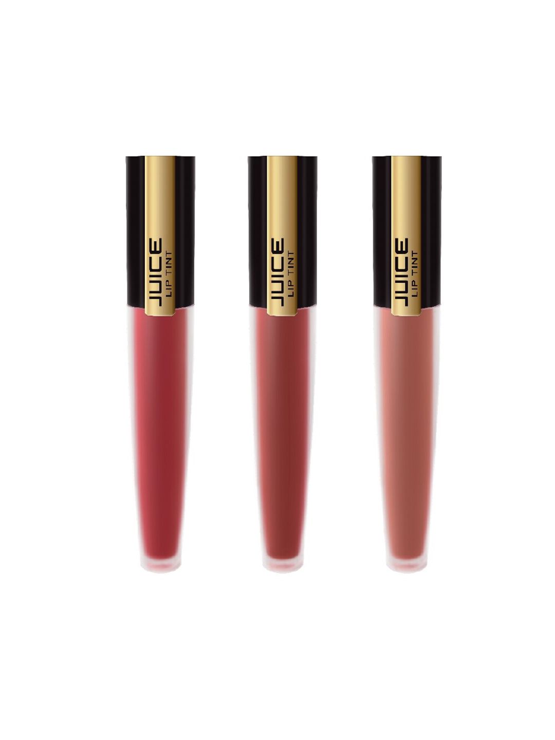 JUICE Pack of 3 Matte Lip Tint 12 ml