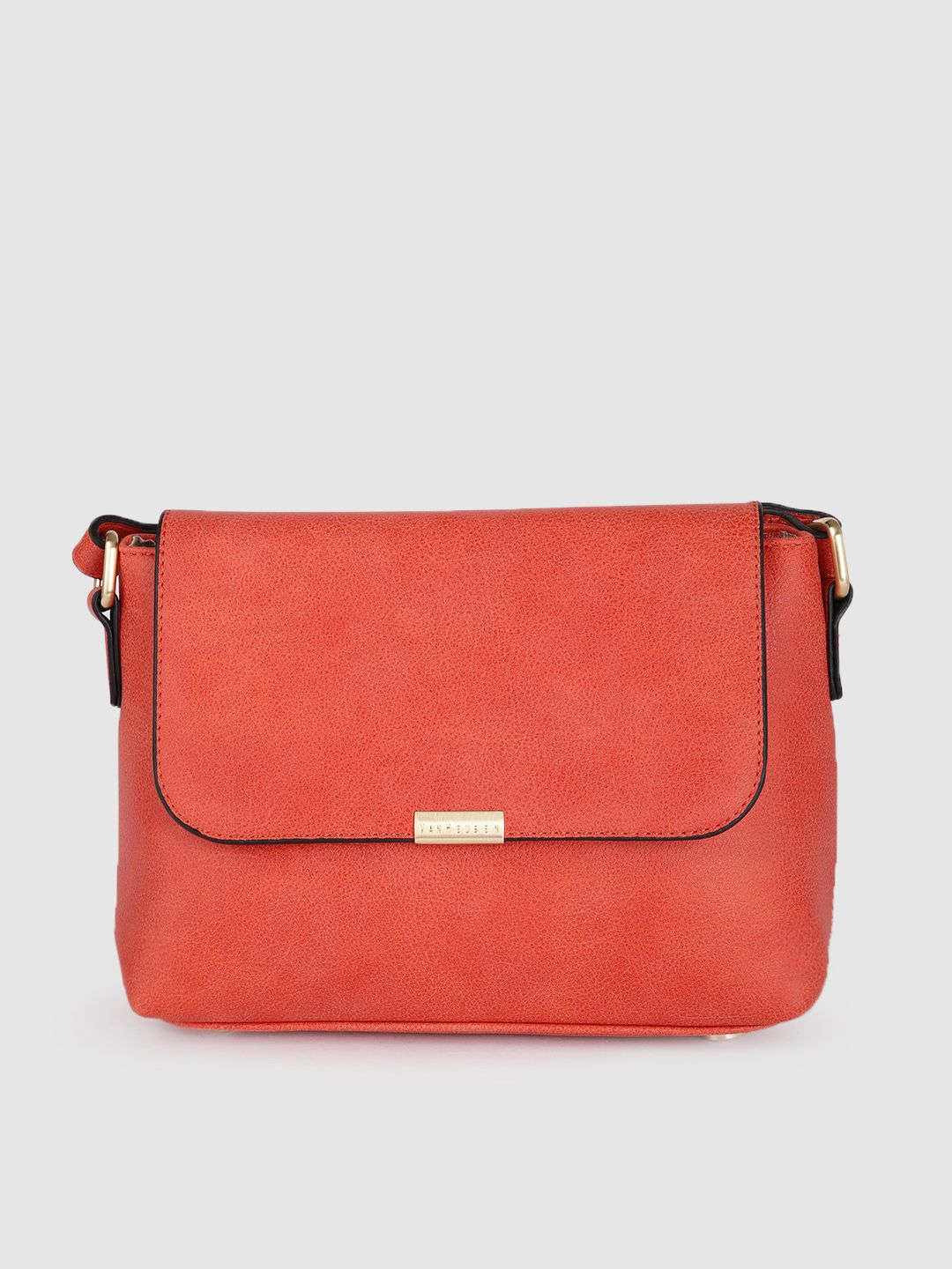 Van Heusen Coral Textured Structured Sling Bag Price in India