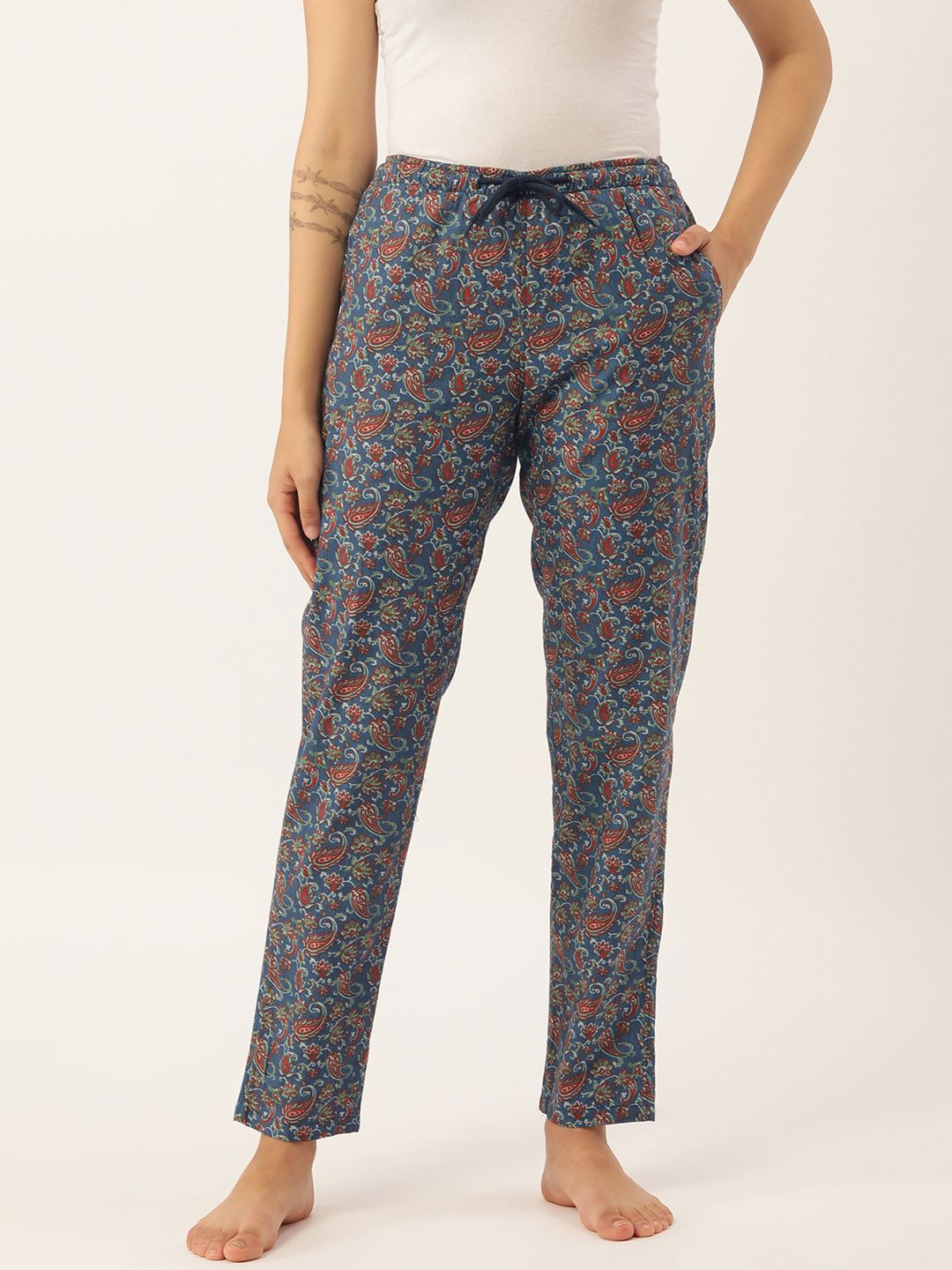 IVOC Women Printed Lounge Pants Price in India