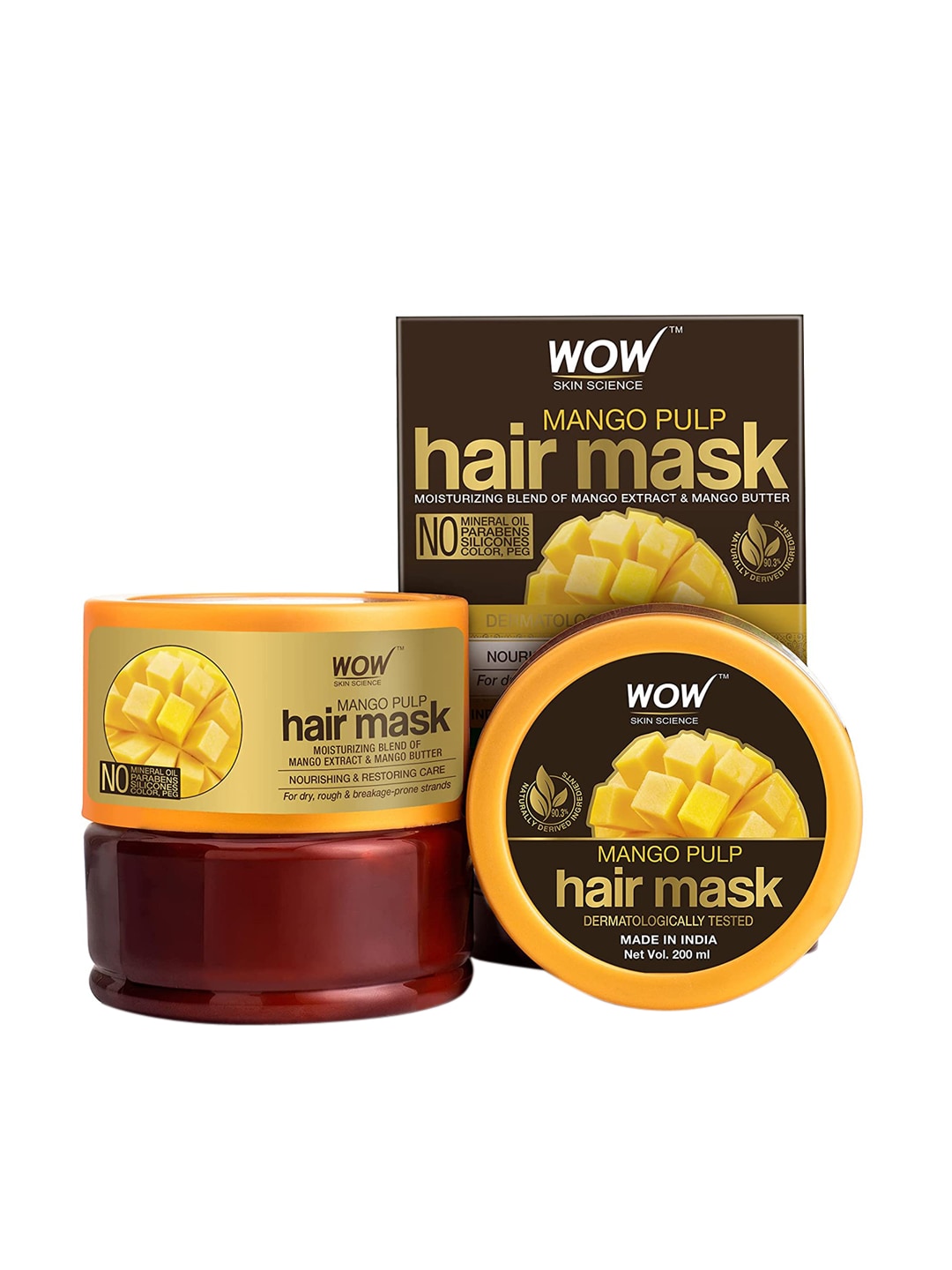 WOW SKIN SCIENCE Mango Pulp Hair Mask 200 ml Price in India