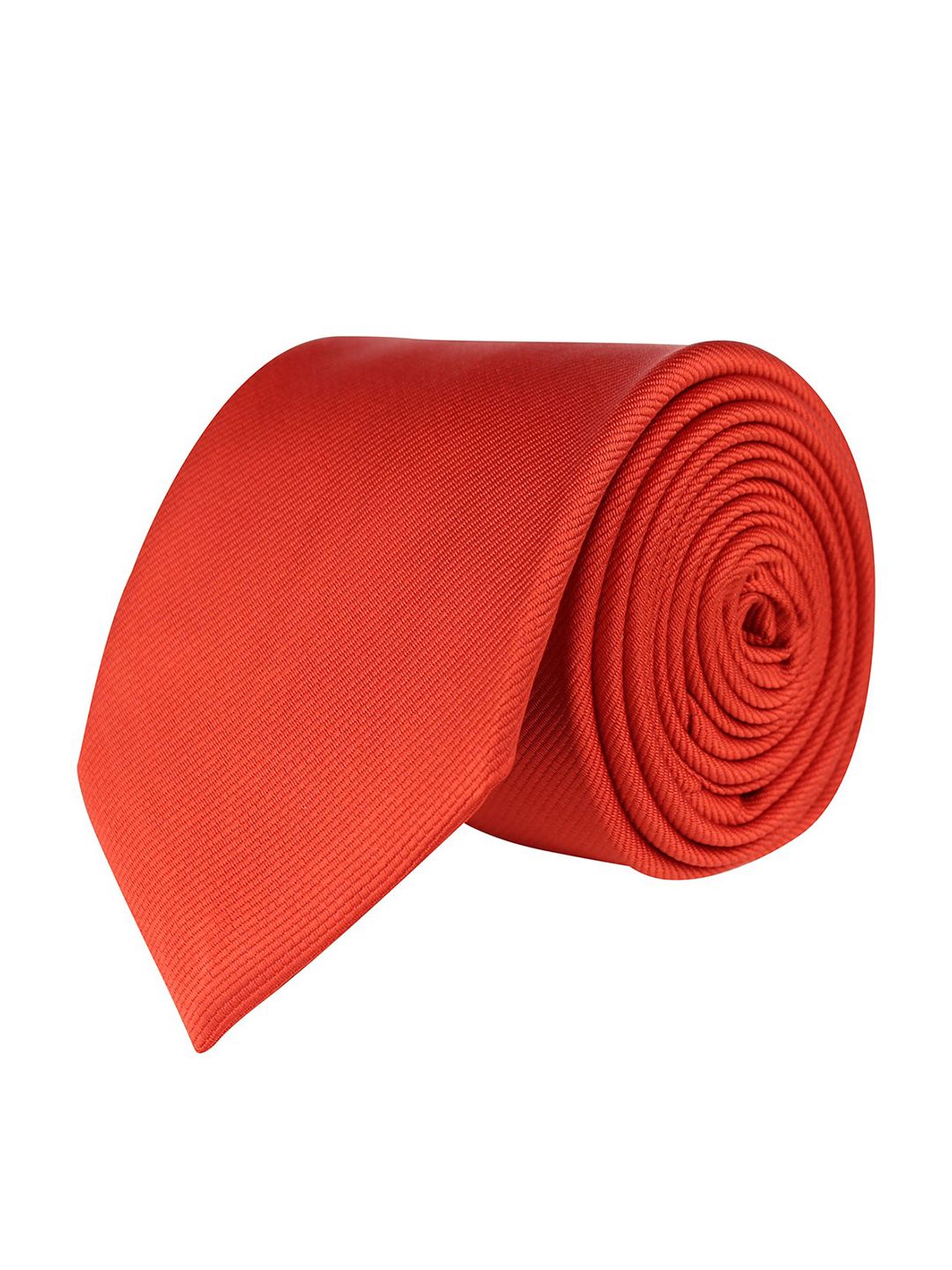 Kavove Men Red Printed Broad Tie