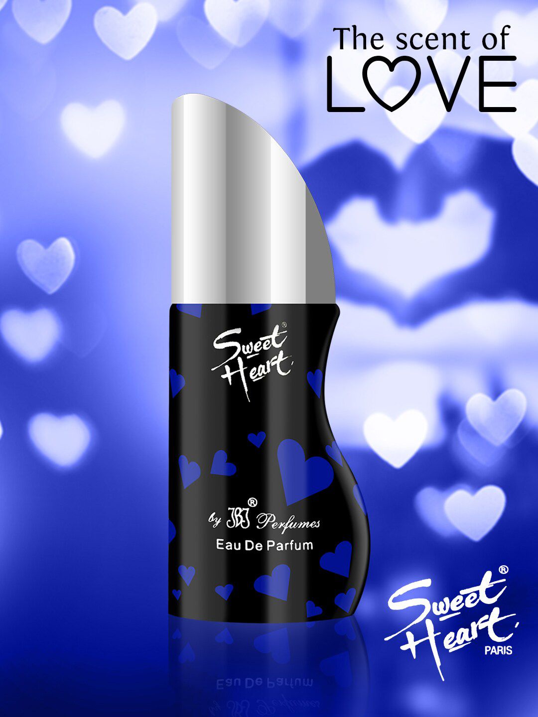 Sweetheart Set Of 2 Blue Long Lasting Imported Eau De Perfumes Price in India