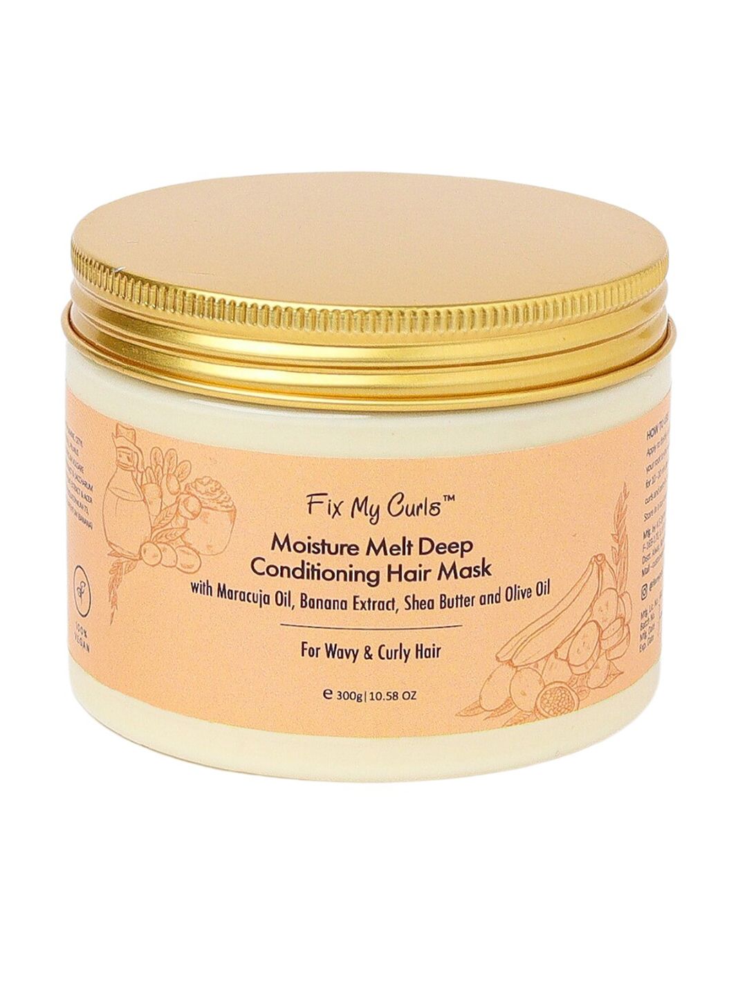 Fix My Curls Moisture Melt Deep Conditioning Hair Mask 300g Price in India