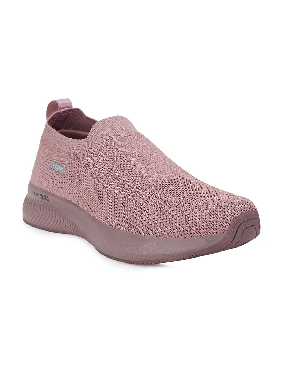 Campus Women Pink Mesh Walking Shoes