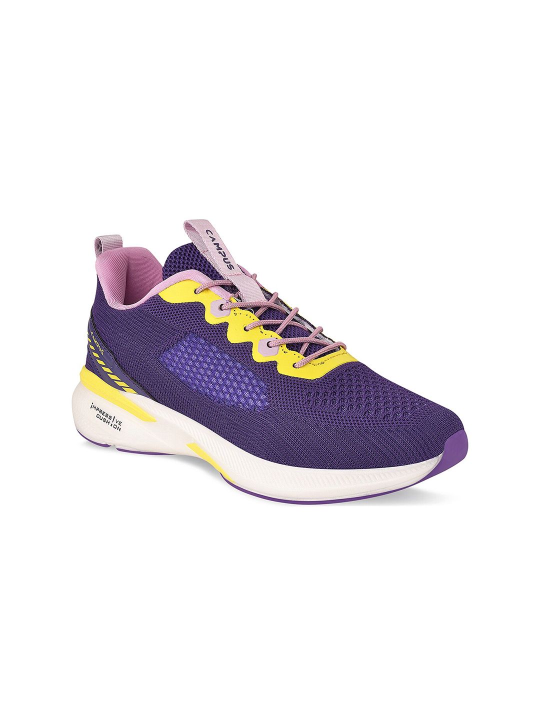 Campus Women Purple Mesh Running Shoes Price in India