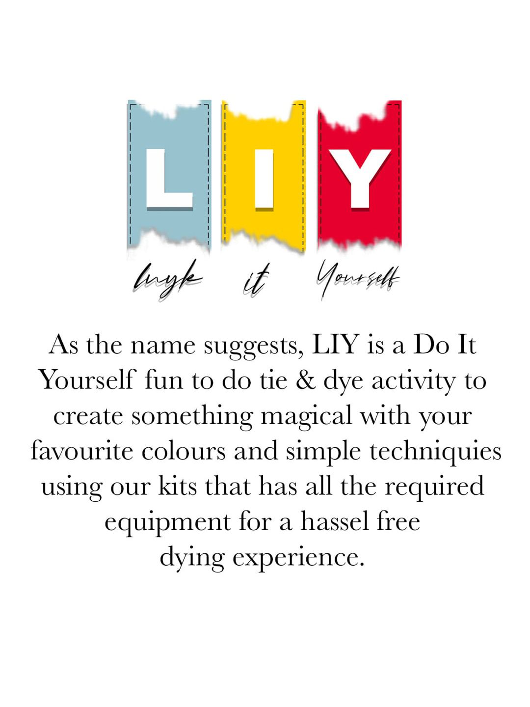 luyk Kids Tie & Dye DIY T-shirt Kit