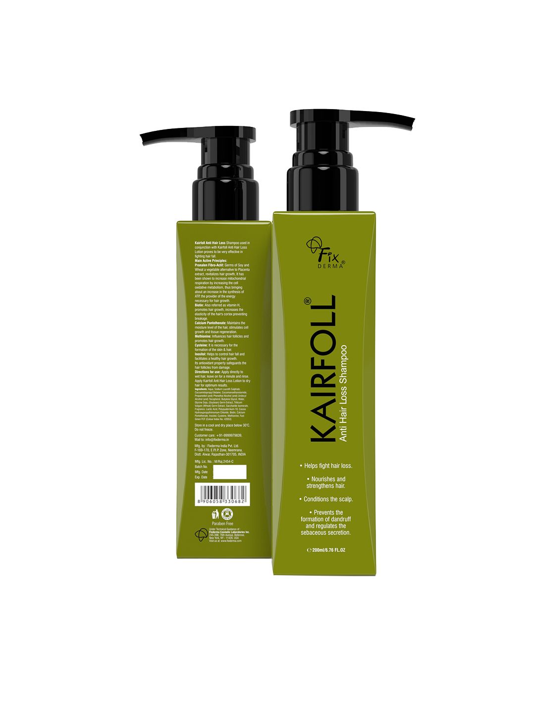 FIXDERMA Kairfoll Anti Hair Loss Shampoo 200 ml Price in India