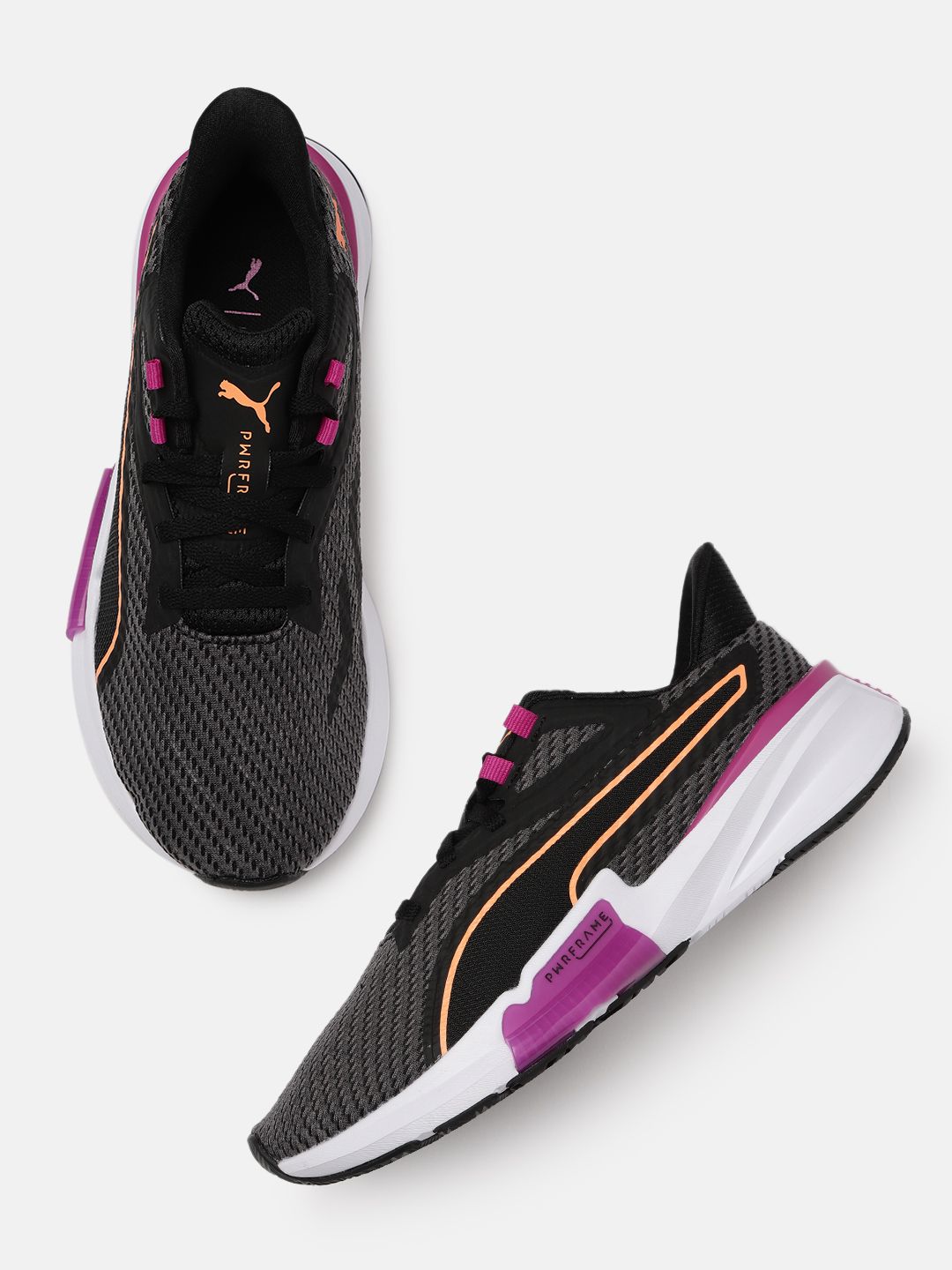 Puma Women Grey PWRFrame TR Training Shoes Price in India