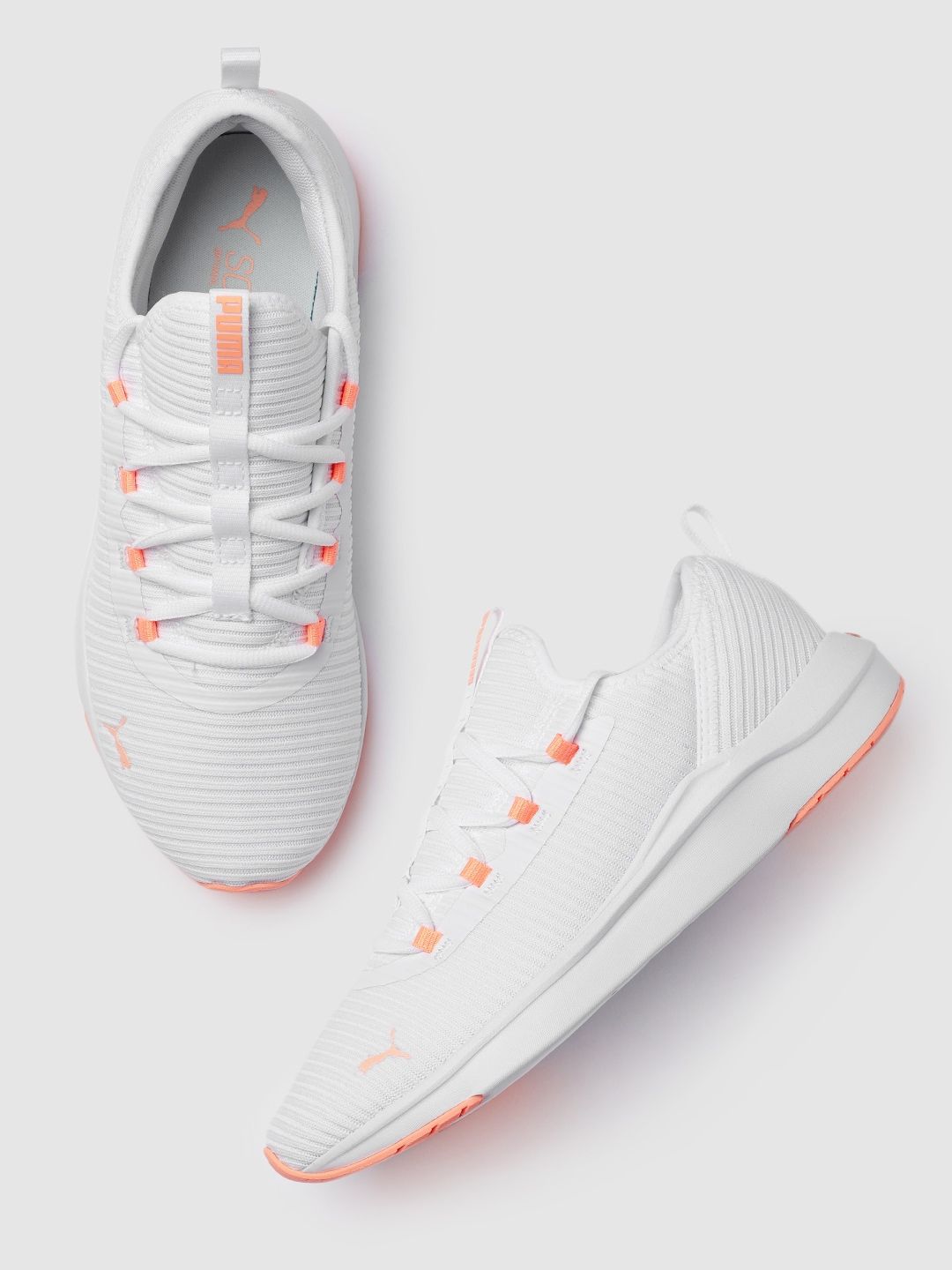 Puma Women White Softride Finesse Running Shoes Price in India