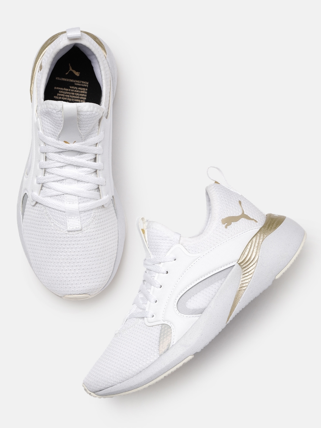 Puma Women White Better Foam Adore Pearlized Sustainable Sustainable Running Shoes Price in India