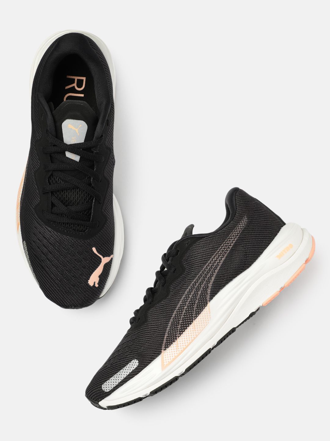 Puma Women Black Velocity Nitro 2 Running Shoes Price in India