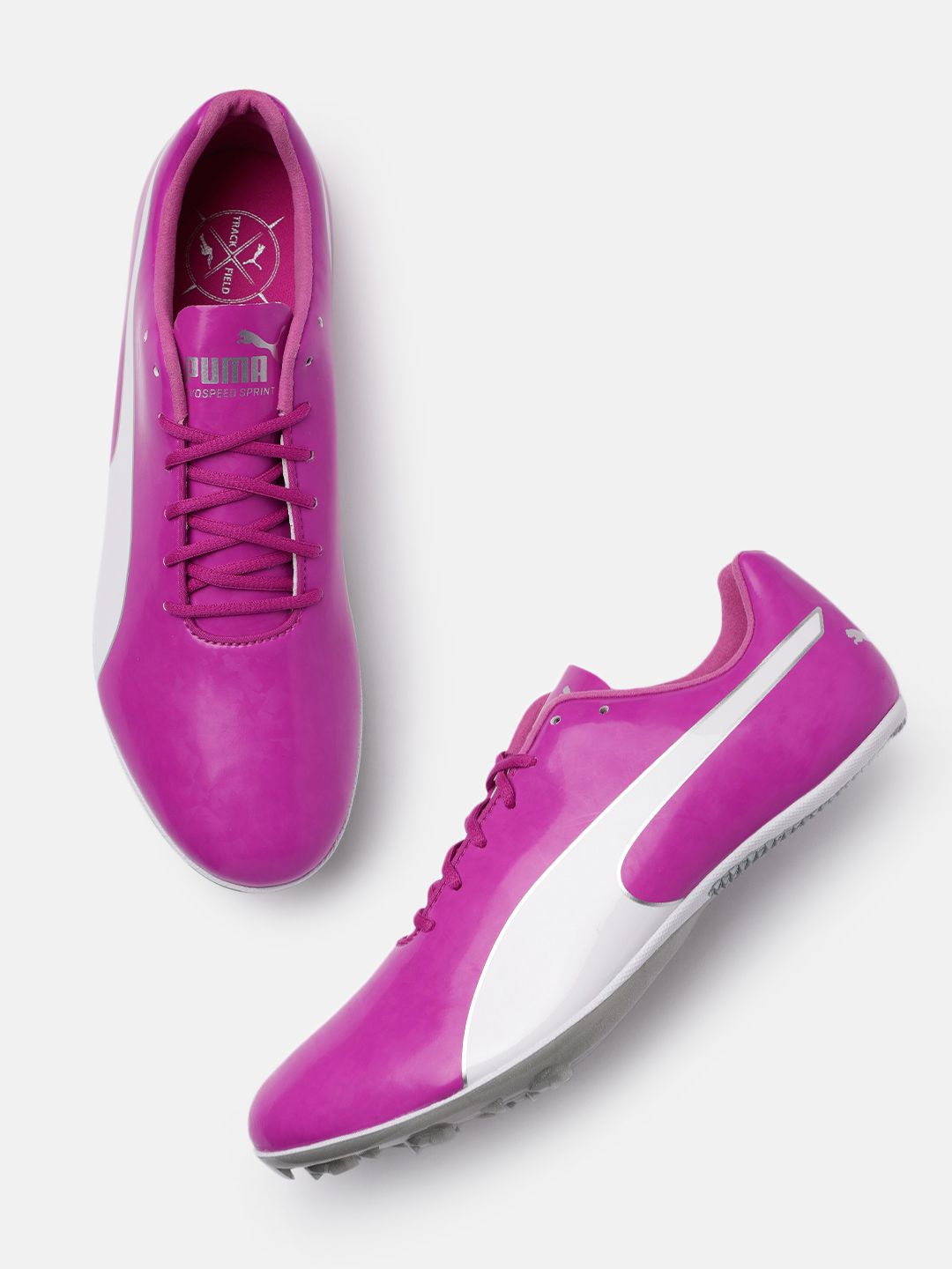 Puma Unisex Purple evoSPEED Sprint 10 Running Shoes Price in India