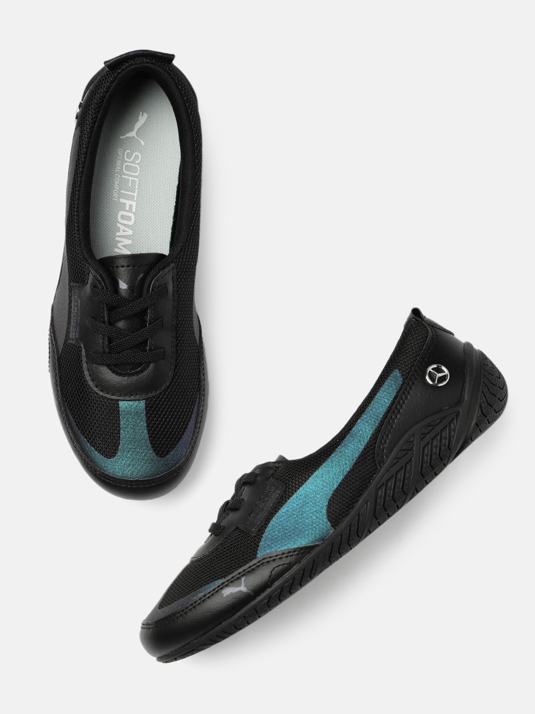 PUMA Motorsport Women Black MAP F1 RDG Cat Balle Slip-On Sneakers Price in India