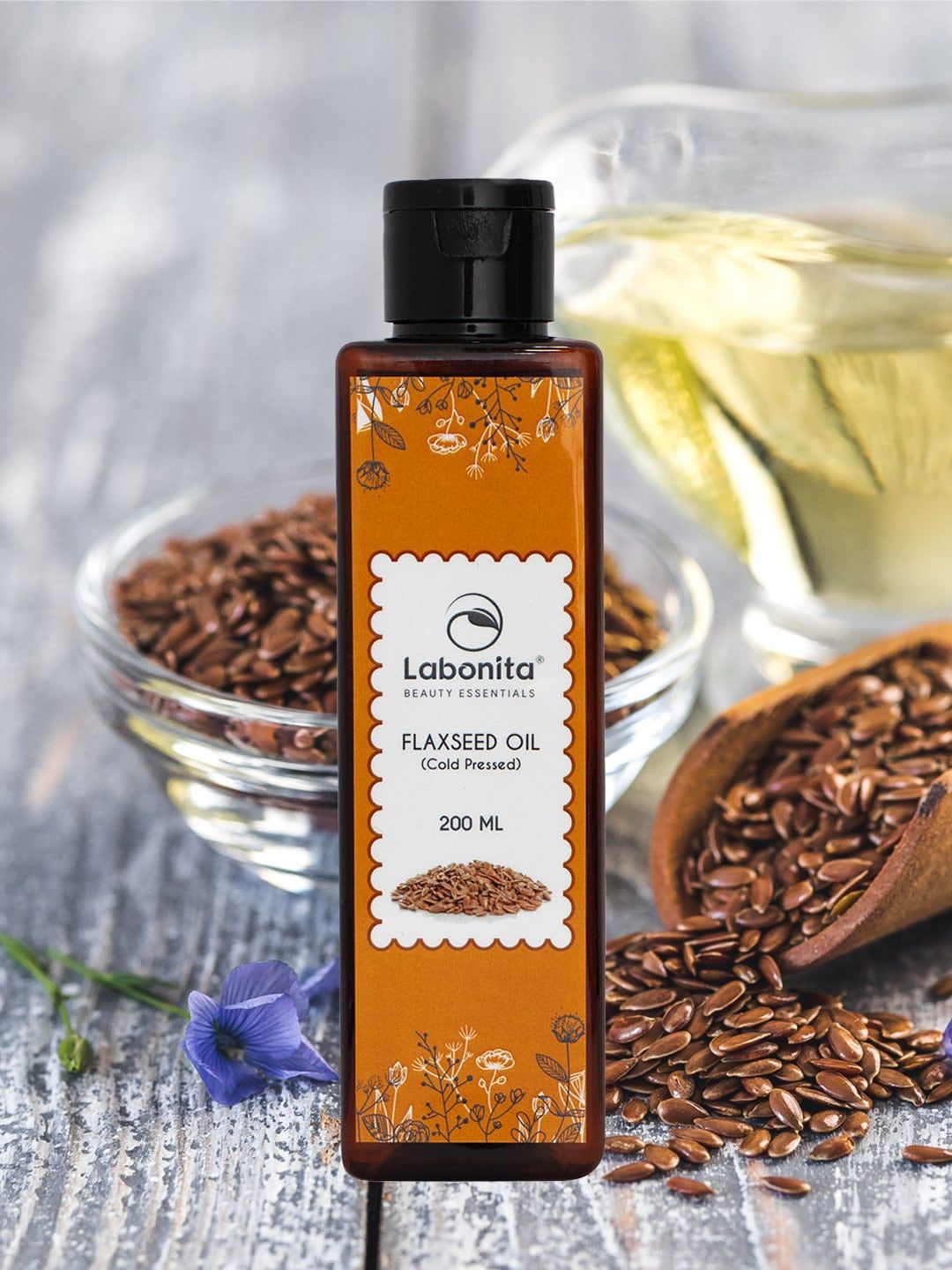 Labonita Cold Pressed Flaxseed Oil - 200 ml Price in India