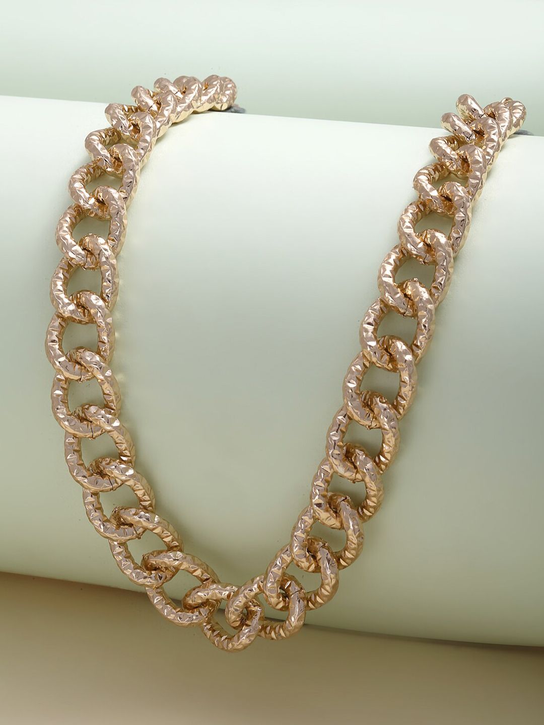 Ferosh Gold-Toned Choker Necklace Price in India