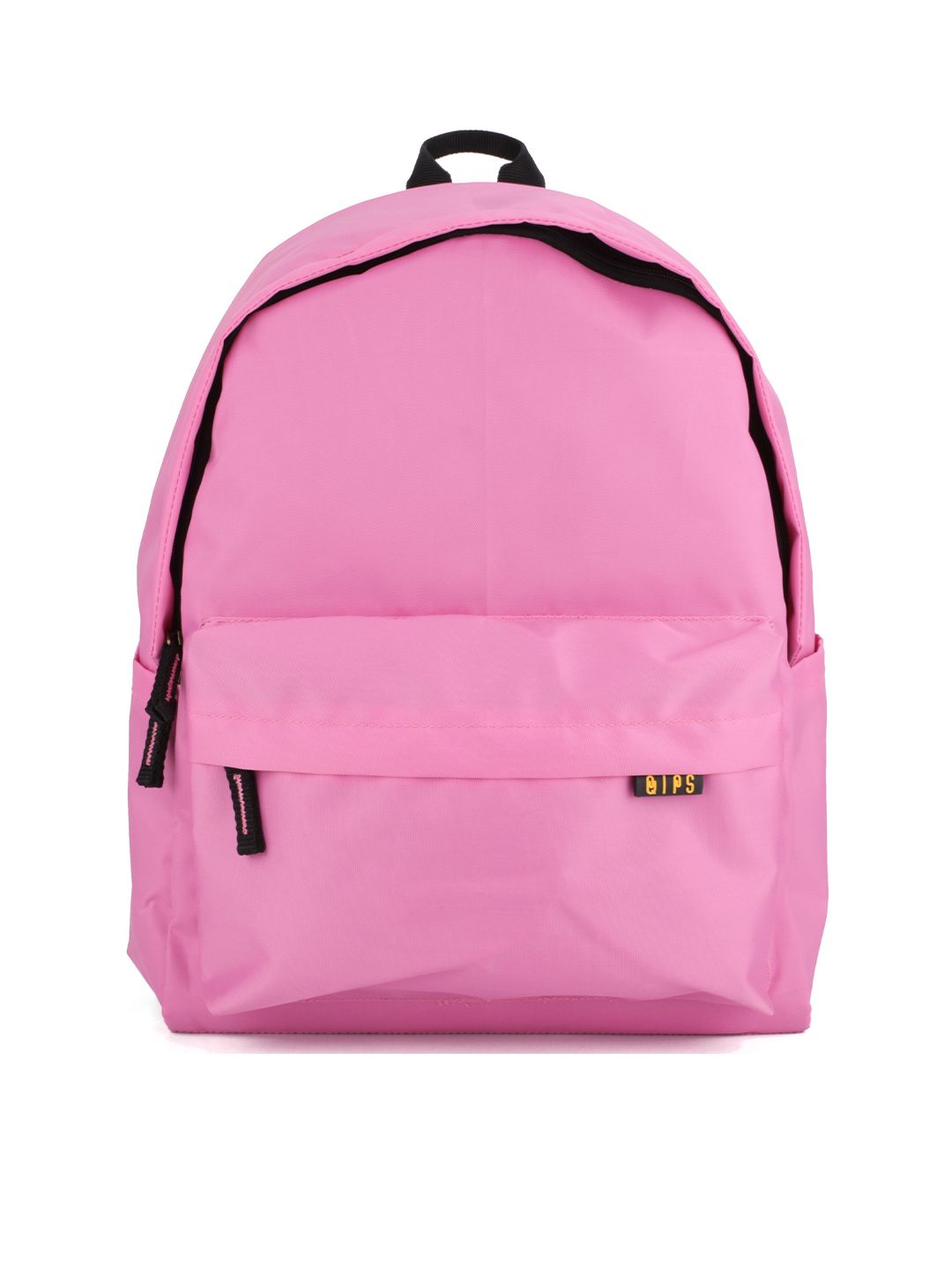 YK Unisex Pink Solid Backpack Price in India