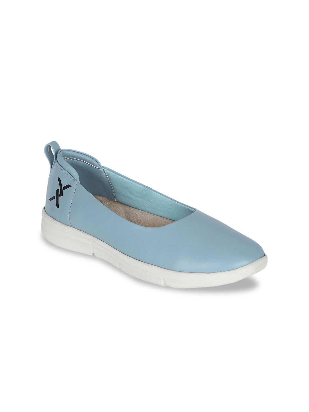 Carlton London sports Women Blue Colourblocked Ballerinas Flats