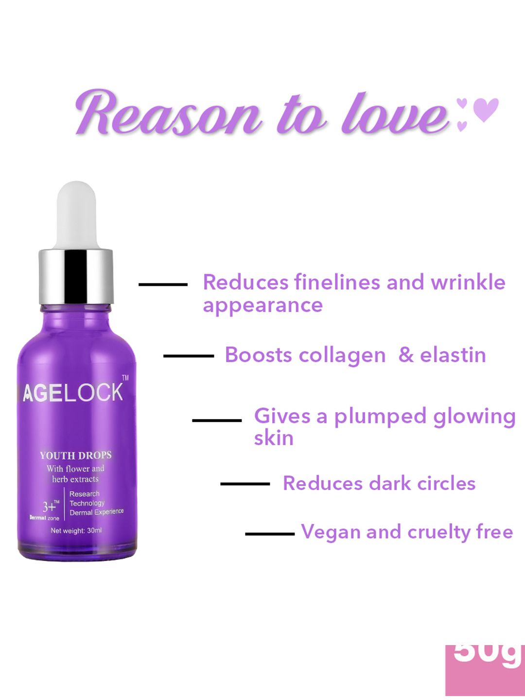 Buy O3+ Age Lock Youth Drops with Flowers & Herb Extract - 30 ml
