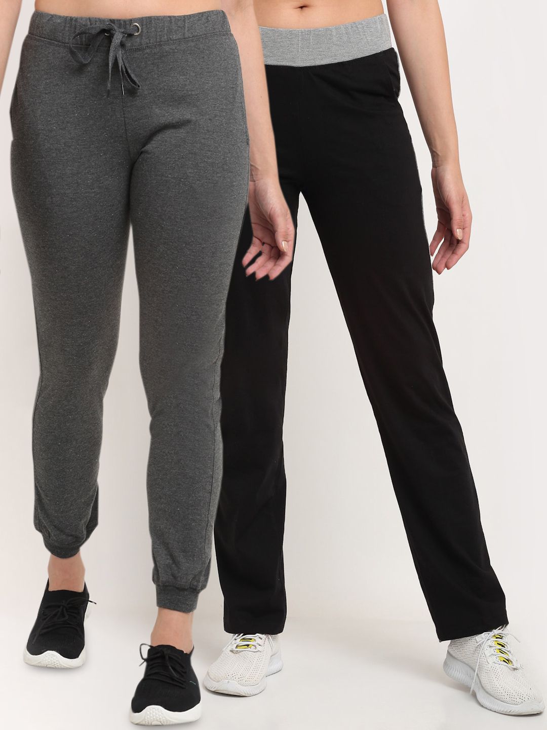 VIMAL JONNEY Women Pack Of 2 Track Pants Price in India